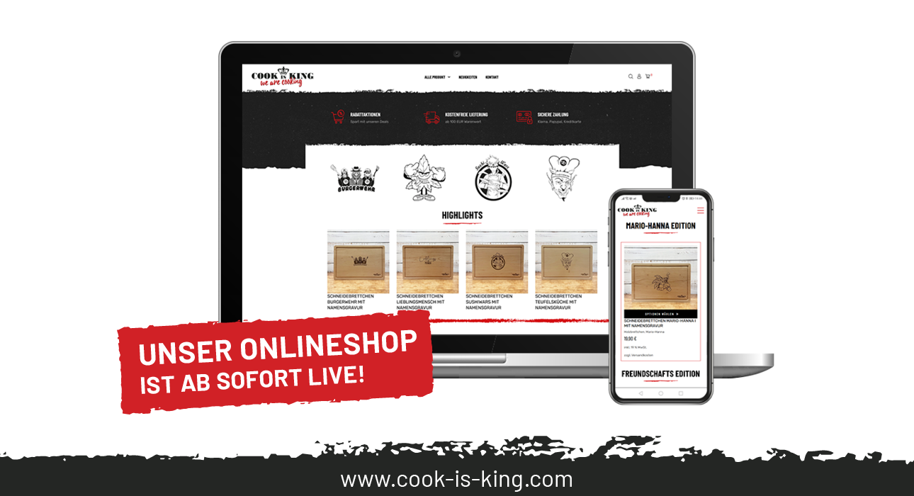 Cook is King Online-Shop